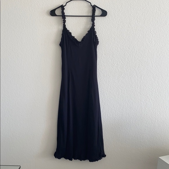 Lily Black dress midi - Picture 4 of 5